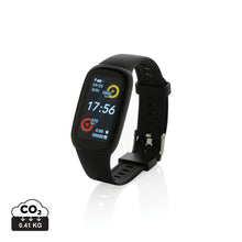 Carica l'immagine nel visualizzatore di Gallery, bracciali activity tracker personalizzati in tpe riciclato, abs colore nero_nero 121704804 DET01