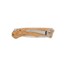 Carica l'immagine nel visualizzatore di Gallery, coltellini multifunzione pubblicitari in fsc® legno, acciaio inossidabile colore marrone_marrone 121713122 DET06