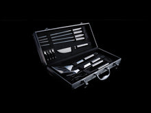 Carica l'immagine nel visualizzatore di Gallery, set barbecue stampati con logo in acciaio inossidabile, alluminio colore argento_argento 121713935 DET08