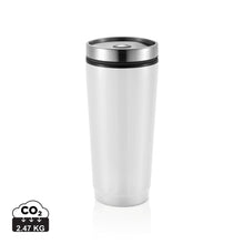 Carica l'immagine nel visualizzatore di Gallery, tazze termiche e bicchieri con tappo da personalizzare in pp, acciaio inossidabile colore bianco_bianco 121714959 DET01