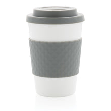 Carica l'immagine nel visualizzatore di Gallery, tazze termiche e bicchieri con tappo personalizzate in pp, silicone colore grigio_grigio 121714984 DET03