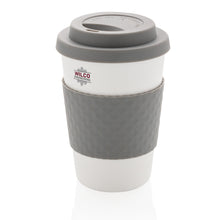 Carica l'immagine nel visualizzatore di Gallery, tazze termiche e bicchieri con tappo personalizzate in pp, silicone colore grigio_grigio 121714984 DET05
