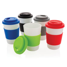 Carica l'immagine nel visualizzatore di Gallery, tazze termiche e bicchieri con tappo promozionali in pp, silicone colore rosso-ciliegia_rosso 121714984 DET06