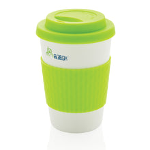 Carica l'immagine nel visualizzatore di Gallery, tazze termiche e bicchieri con tappo personalizzate in pp, silicone colore verde_verde 121714984 DET05