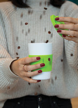 Carica l'immagine nel visualizzatore di Gallery, tazze termiche e bicchieri con tappo personalizzate in pp, silicone colore verde_verde 121714984 DET07