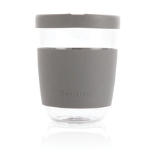 Carica l'immagine nel visualizzatore di Gallery, tazze termiche e bicchieri con tappo personalizzate in vetro, silicone colore grigio_grigio 121714987 DET03