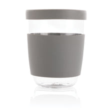 Carica l'immagine nel visualizzatore di Gallery, tazze termiche e bicchieri con tappo personalizzate in vetro, silicone colore grigio_grigio 121714987 DET04