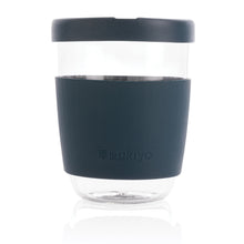 Carica l'immagine nel visualizzatore di Gallery, tazze termiche e bicchieri con tappo personalizzate in vetro, silicone colore blu_blu 121714987 DET03