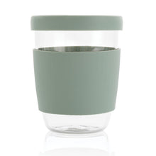 Carica l'immagine nel visualizzatore di Gallery, tazze termiche e bicchieri con tappo personalizzate in vetro, silicone colore verde_verde 121714987 DET04