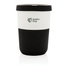 Carica l'immagine nel visualizzatore di Gallery, tazze termiche e bicchieri con tappo personalizzate in pla, silicone colore nero_nero 121715000 DET05