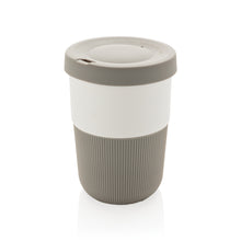Carica l'immagine nel visualizzatore di Gallery, tazze termiche e bicchieri con tappo personalizzate in pla, silicone colore grigio_grigio 121715000 VAR02