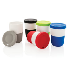 Carica l'immagine nel visualizzatore di Gallery, tazze termiche e bicchieri con tappo personalizzate in pla, silicone colore grigio_grigio 121715000 DET06