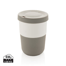 Carica l'immagine nel visualizzatore di Gallery, tazze termiche e bicchieri con tappo personalizzate in pla, silicone colore grigio_grigio 121715000 DET01