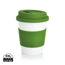 Carica l'immagine nel visualizzatore di Gallery, tazze termiche e bicchieri con tappo personalizzate in pla, silicone colore verde_verde 121715005 DET01