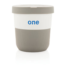 Carica l'immagine nel visualizzatore di Gallery, tazze termiche e bicchieri con tappo personalizzate in pla, silicone colore grigio_grigio 121715006 DET05