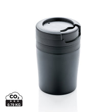 Carica l'immagine nel visualizzatore di Gallery, tazze termiche e bicchieri con tappo personalizzate in pp, acciaio inossidabile colore nero_nero 121715009 DET01