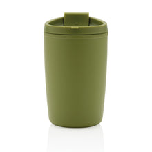 Carica l'immagine nel visualizzatore di Gallery, tazze termiche e bicchieri con tappo personalizzate in polipropilene riciclato colore verde_verde 121715025 DET03