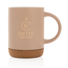 Carica l'immagine nel visualizzatore di Gallery, mug stampate con logo in ceramica colore marrone_marrone 121715125 DET06