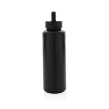 Carica l'immagine nel visualizzatore di Gallery, borracce personalizzate in polipropilene riciclato, silicone colore nero_nero 121715218 DET03
