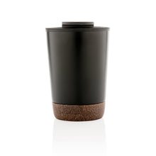 Carica l'immagine nel visualizzatore di Gallery, tazze termiche e bicchieri con tappo personalizzate in acciaio inossidabile riciclato colore nero_nero 121715224 DET04