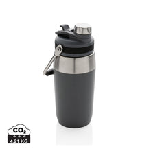 Carica l'immagine nel visualizzatore di Gallery, thermos da personalizzare in acciaio inossidabile, pp colore carbon-fossile_grigio 121715414 DET01