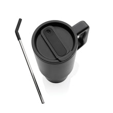 Carica l'immagine nel visualizzatore di Gallery, tazze termiche e bicchieri con tappo personalizzate in acciaio inossidabile riciclato, pp colore nero_nero 121715447 DET09