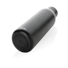Carica l'immagine nel visualizzatore di Gallery, borracce personalizzate in acciaio inossidabile riciclato, polipropilene riciclato colore nero_nero 121715517 DET06
