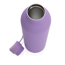 Carica l'immagine nel visualizzatore di Gallery, borracce pubblicitarie in acciaio inossidabile riciclato, polipropilene riciclato colore viola_viola 121715518 DET08