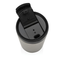 Carica l'immagine nel visualizzatore di Gallery, tazze termiche e bicchieri con tappo pubblicitarie in acciaio inossidabile riciclato, polipropilene riciclato colore argento_argento 121715519 DET07