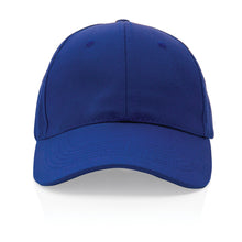 Carica l'immagine nel visualizzatore di Gallery, cappellini personalizzati in cotone riciclato colore blu_blu 121717047 DET03