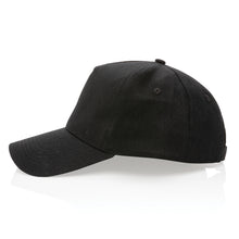 Carica l'immagine nel visualizzatore di Gallery, cappellini personalizzati in cotone riciclato colore nero_nero 121717048 DET04