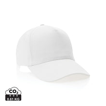 Carica l'immagine nel visualizzatore di Gallery, cappellini da personalizzare in cotone riciclato colore bianco_bianco 121717048 DET01