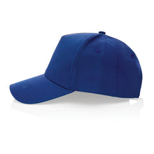 Carica l'immagine nel visualizzatore di Gallery, cappellini personalizzati in cotone riciclato colore blu_blu 121717048 DET04