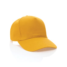 Carica l'immagine nel visualizzatore di Gallery, cappellini personalizzabili in cotone riciclato colore giallo_giallo 121717048 VAR09
