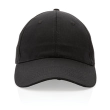Carica l'immagine nel visualizzatore di Gallery, cappellini personalizzati in cotone riciclato colore nero_nero 121717049 DET03