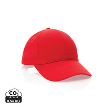 Carica l'immagine nel visualizzatore di Gallery, cappellini personalizzabili in cotone riciclato colore rosso-ciliegia_rosso 121717049 DET01