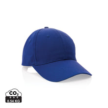 Carica l'immagine nel visualizzatore di Gallery, cappellini personalizzati in cotone riciclato colore blu_blu 121717049 DET01