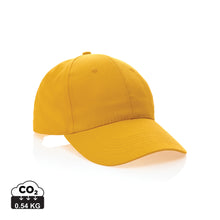 Carica l'immagine nel visualizzatore di Gallery, cappellini personalizzabili in cotone riciclato colore giallo_giallo 121717049 DET01