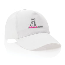Carica l'immagine nel visualizzatore di Gallery, cappellini da personalizzare in cotone riciclato colore bianco_bianco 121717050 DET09