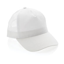 Carica l'immagine nel visualizzatore di Gallery, cappellini da personalizzare in cotone riciclato, rpet colore bianco_bianco 121717052 DET08