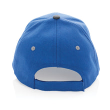 Carica l'immagine nel visualizzatore di Gallery, cappellini personalizzati in cotone riciclato, rpet colore blu_blu 121717053 DET04