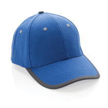 Carica l'immagine nel visualizzatore di Gallery, cappellini personalizzati in cotone riciclato, rpet colore blu_blu 121717053 DET08