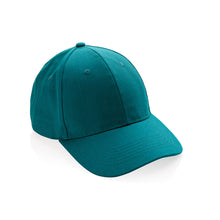 Carica l'immagine nel visualizzatore di Gallery, cappellini stampati con logo in cotone riciclato colore ottanio_ottanio 121717047 VAR12