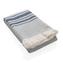 Carica l'immagine nel visualizzatore di Gallery, teli mare personalizzati in cotone, cotone riciclato colore blu-navy_blu 121717096 DET04