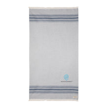 Carica l'immagine nel visualizzatore di Gallery, teli mare personalizzati in cotone, cotone riciclato colore blu-navy_blu 121717096 DET05