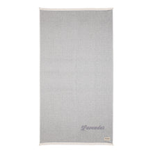 Carica l'immagine nel visualizzatore di Gallery, teli mare personalizzati in cotone, cotone riciclato colore nero_nero 121717097 DET05