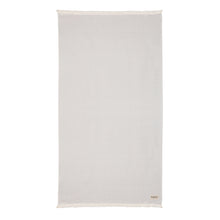 Carica l'immagine nel visualizzatore di Gallery, teli mare da personalizzare in cotone, cotone riciclato colore grigio_grigio 121717097 DET03
