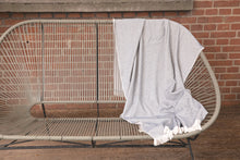 Carica l'immagine nel visualizzatore di Gallery, teli mare da personalizzare in cotone, cotone riciclato colore grigio_grigio 121717097 DET08