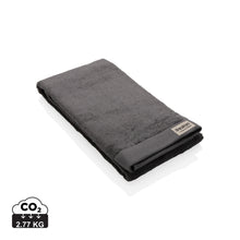 Carica l'immagine nel visualizzatore di Gallery, asciugamani da personalizzare in cotone, cotone riciclato colore carbon-fossile_grigio 121717098 DET01