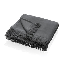 Carica l'immagine nel visualizzatore di Gallery, teli mare da personalizzare in cotone riciclato, cotone colore carbon-fossile_grigio 121717101 DET02
